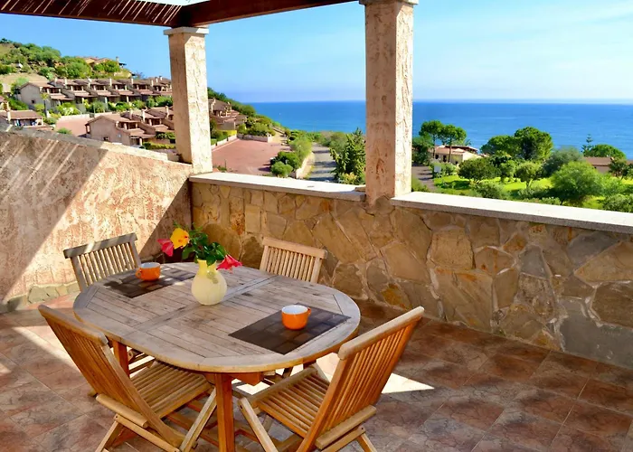 别墅 Isa-villas In Porto Corallo Just 400 Meters From The Sea *