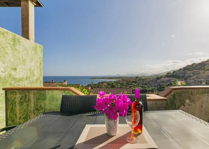 别墅 Isa-villas In Porto Corallo Just 400 Meters From The Sea